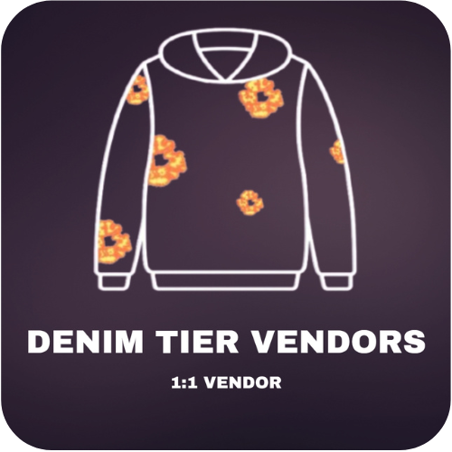 DENIM TIER VENDORS