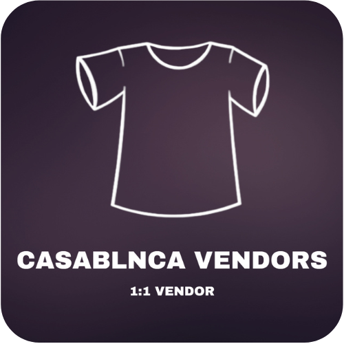 CASABLNCA VENDORS