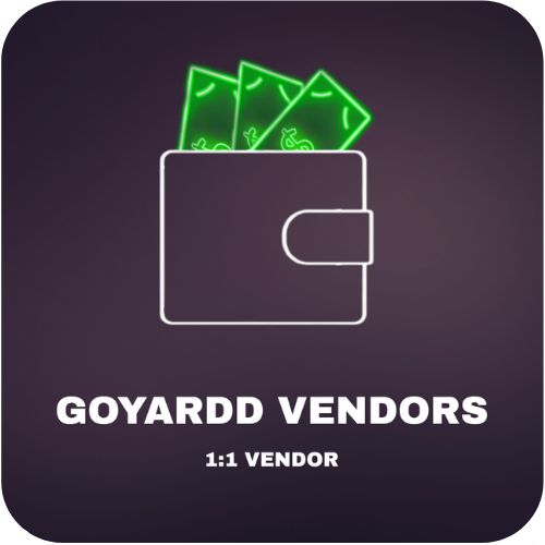 GOYARDD VENDORS